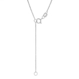 Lucent 14K White Gold Round Lab Grown Diamond Pendant - 3 Ctw