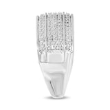 Elysium Natural Diamond Band Ring 0.38 ct in 10K White Gold