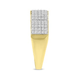 Articulix Unisex Diamond Band Ring in 10K Gold