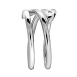 Norelle 0.02 Ct Diamond Wrap Ring in 925 Sterling Silver