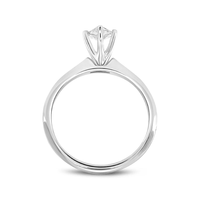 Certified Lab Grown Pear Diamond Solitaire Ava Ring (1.58 ctw) in 14K Gold