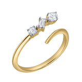 Larys 14K Yellow Gold Lab Grown Diamond Ring – 0.25 Ct