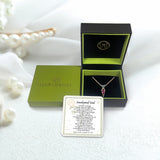Fearless Turquoise Diamond Necklace in 14K Yellow Gold Plated Sterling Silver