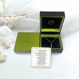 Splashy Flashy Prehnite & Diamond Mosaic Necklace in 14K Yellow Gold Plated Sterling Silver