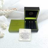 North Star Tack-In Diamond Earrings in 14K Yellow Gold