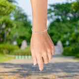Celia C Adjustable Diamond Cuff in 14K White Gold
