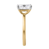 Nisrine 14K Yellow Gold Cushion Cut Lab Grown Diamond Solitaire Engagement Ring - 2.25 Ct