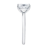 Callista 14K White Gold Cushion Cut Lab Grown Diamond Solitaire Engagement Ring - 1.5 Ct