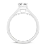 Eris 14K White Gold Emerald Lab Grown Diamond Engagement Ring - 3.2 Ct