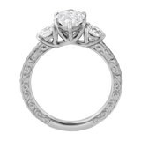 Aislyra 2.70 Ct Marquise Lab Grown Diamond Engagement Ring in 14K White Gold