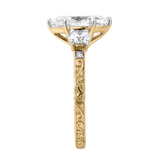 Aislyra 2.70 Ct Marquise Lab Grown Diamond Engagement Ring in 14K Yellow Gold
