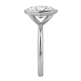 Veradis 3.00 Ct Oval Lab Grown Diamond Engagement Ring in 14K White Gold