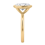 Veradis 2.50 Ct Oval Lab Grown Diamond Engagement Ring in 14K Yellow Gold