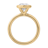 Veradis 2.50 Ct Oval Lab Grown Diamond Engagement Ring in 14K Yellow Gold