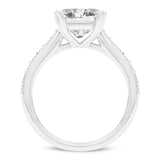 Kalina 14K White Gold Princess Cut Lab Grown Diamond Engagement Ring - 3 Ct