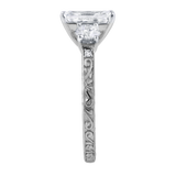 Marilyn 2.65 Ct Radiant Lab Grown Diamond Engagement Ring in 14K White Gold