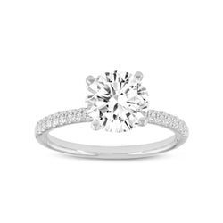 Certified Lab Grown Round Diamond Kara Ring (2.23 ctw) in 14K Gold