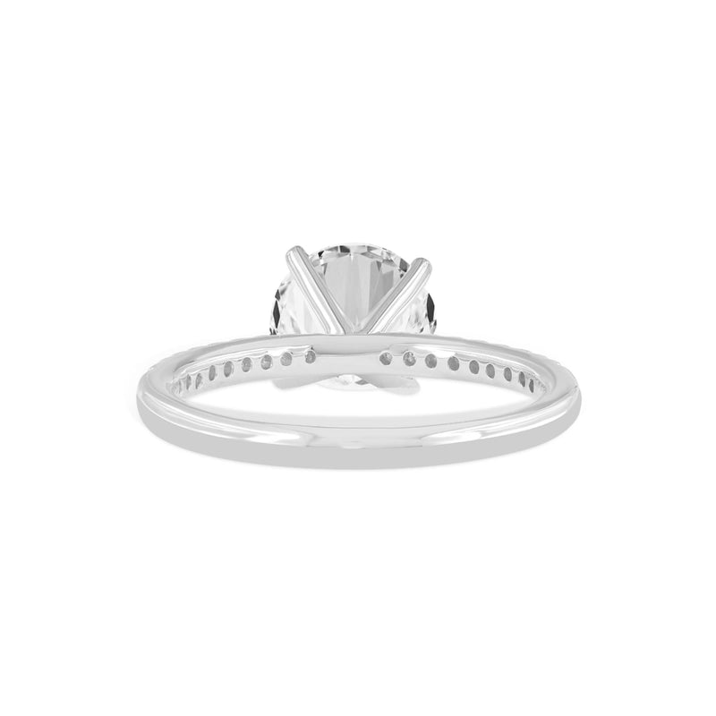 Certified Lab Grown Round Diamond Kara Ring (2.23 ctw) in 14K Gold