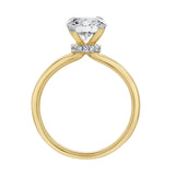 Velora 14K Yellow Gold Round Lab Grown Diamond Solitaire Ring - 1.5 Ct