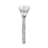 Ismere 2.70 Ct Round Lab Grown Diamond Engagement Ring in 14K White Gold