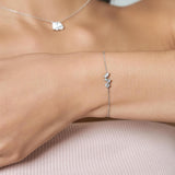 Whisper 14K White Gold Lab Grown Diamond Bracelet– 0.35 Ct