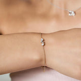 Whisper 14K Yellow Gold Lab Grown Diamond Bracelet– 0.35 Ct