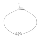 Whisper 14K White Gold Lab Grown Diamond Bracelet– 0.58 Ct