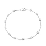 Sigil 14K White Gold Lab Grown Diamond Bracelet– 1 Ct