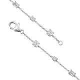 Sigil 14K White Gold Lab Grown Diamond Bracelet– 1 Ct