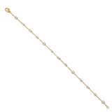 Sigil 14K Yellow Gold Lab Grown Diamond Bracelet– 1 Ct