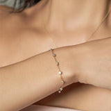 Sigil 14K Yellow Gold Lab Grown Diamond Bracelet– 1 Ct