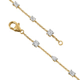 Sigil 14K Yellow Gold Lab Grown Diamond Bracelet– 1 Ct