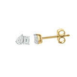Valessa 14K Yellow Gold Lab Grown Diamond Toi Et Moi Earrings – 0.4 Ct