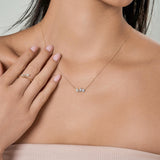 Selara 14K Yellow Gold Lab Grown Diamond Necklace – 0.5 Ct