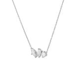 Selara 14K White Gold Lab Grown Diamond Necklace – 1 Ct