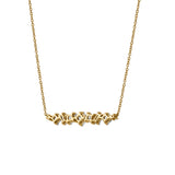 Oryssa 14K Yellow Gold Lab Grown Diamond Necklace – 0.75 Ct