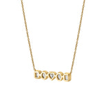 Cassira 14K Yellow Gold Lab Grown Diamond Necklace – 0.75 Ct