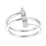 Tayla 14K White Gold Lab Grown Diamond Ring – 0.25 ct