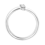 Tayla 14K White Gold Lab Grown Diamond Ring – 0.25 ct
