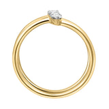 Tayla 14K Yellow Gold Lab Grown Diamond Ring - 0.25 Ct