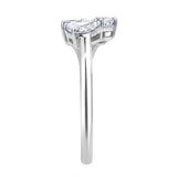Mysaria 14K White Gold Lab Grown Diamond Ring – 0.78 Ct