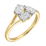 Mysaria 14K Yellow Gold Lab Grown Diamond Ring – 0.78 Ct
