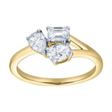 Mysaria 14K Yellow Gold Lab Grown Diamond Ring – 1 Ct