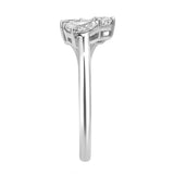 Mysaria 14K White Gold Lab Grown Diamond Ring – 1 Ct