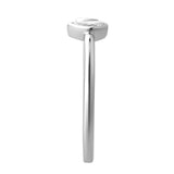 Lyra 14K White Gold Lab Grown Diamond Open Ring – 0.25 Ct