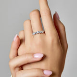 Rhaenyra 14K White Gold Lab Grown Diamond Ring – 0.50 Ct