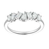 Rhaenyra 14K White Gold Lab Grown Diamond Ring – 0.50 Ct