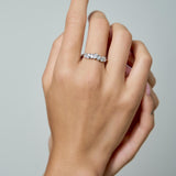 Rhaenyra 14K White Gold Lab Grown Diamond Ring – 0.75 Ct