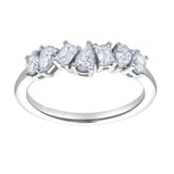 Rhaenyra 14K White Gold Lab Grown Diamond Ring – 1 Ct