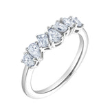 Rhaenyra 14K White Gold Lab Grown Diamond Ring – 1 Ct